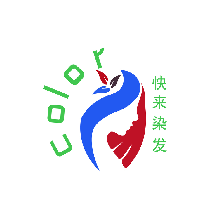 快来找我染发logo