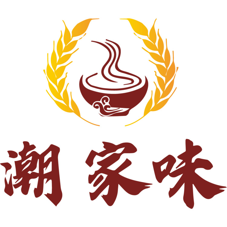 潮家味，牛达香logo