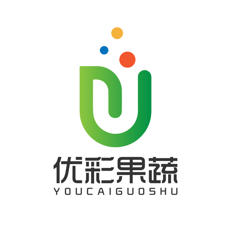 优彩果蔬logo