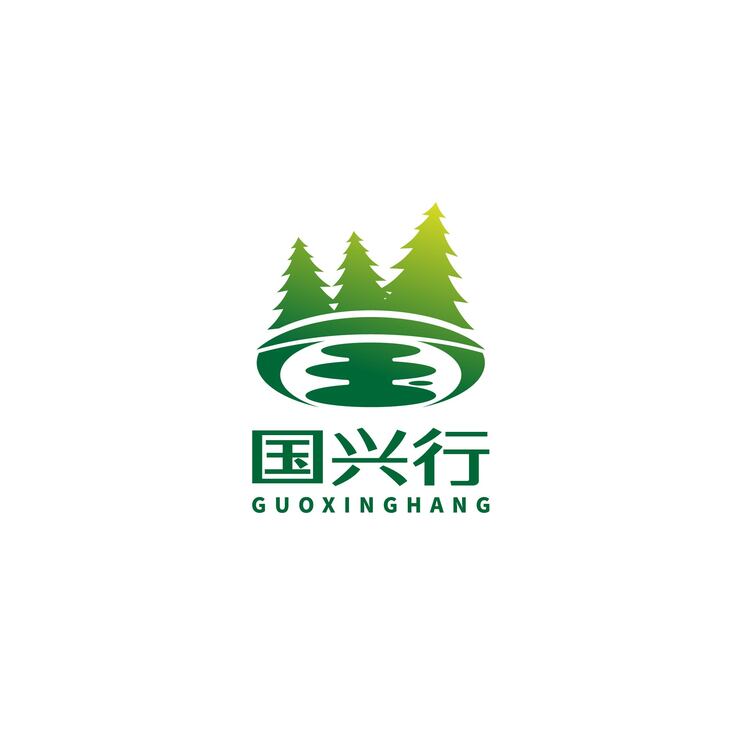 国兴行logo