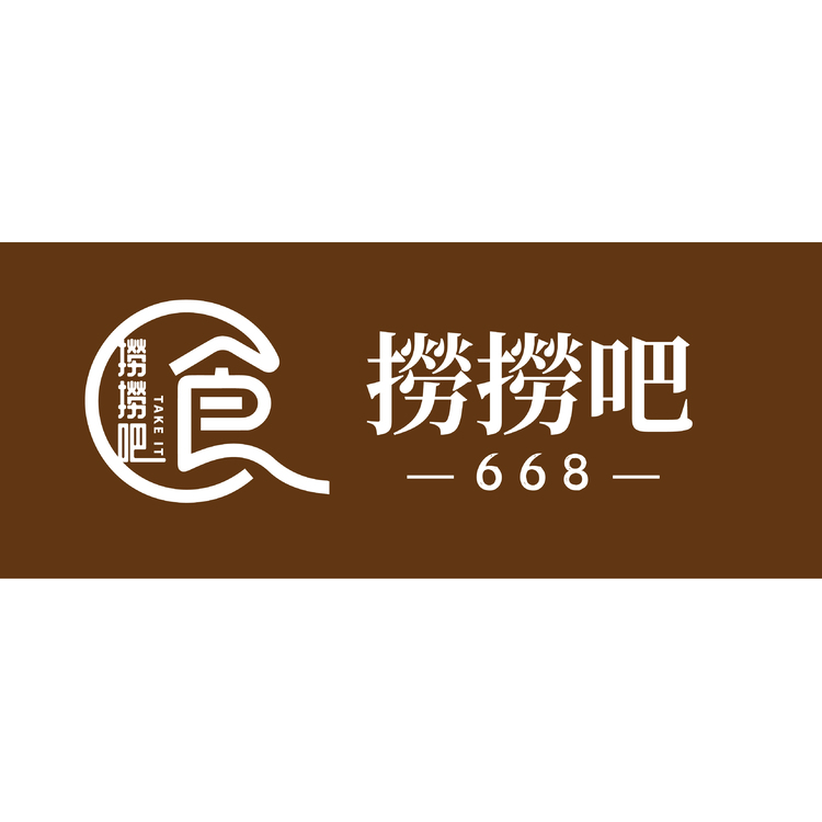 668美食logo