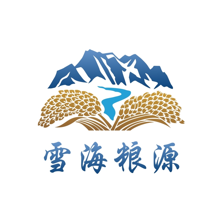 雪海粮源logo