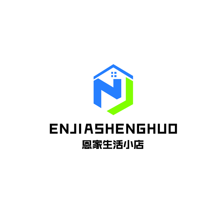 恩家生活小店logo