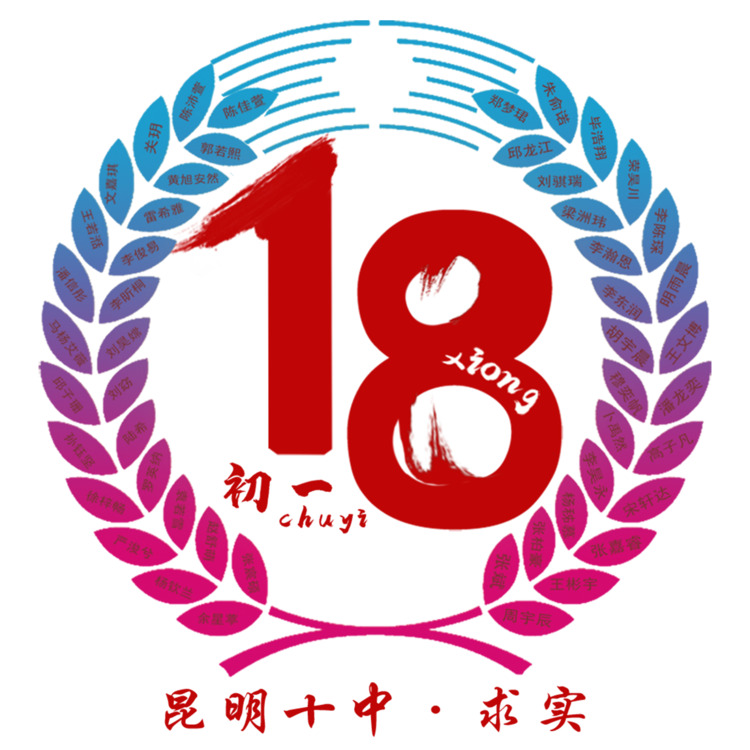 初一18班徽logo