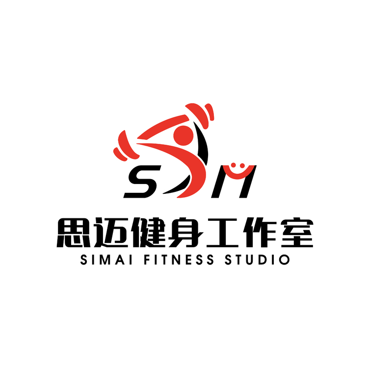 思迈健身工作室logo