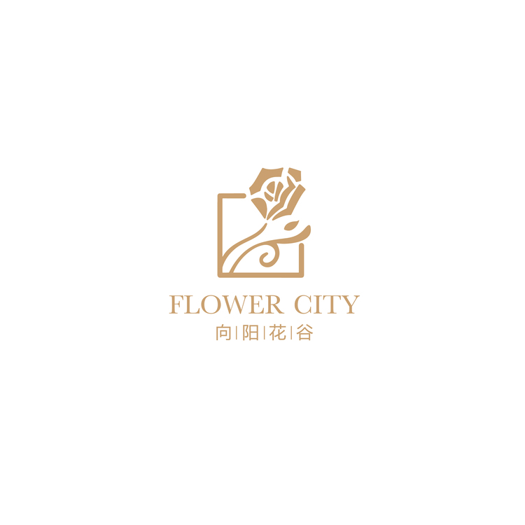 向阳花开logo