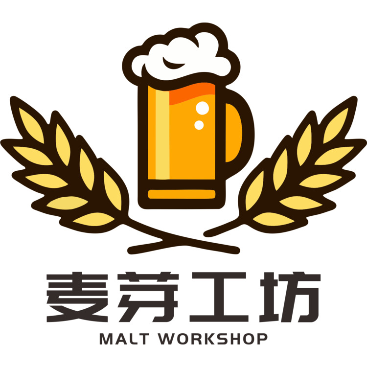 麦芽工坊logo