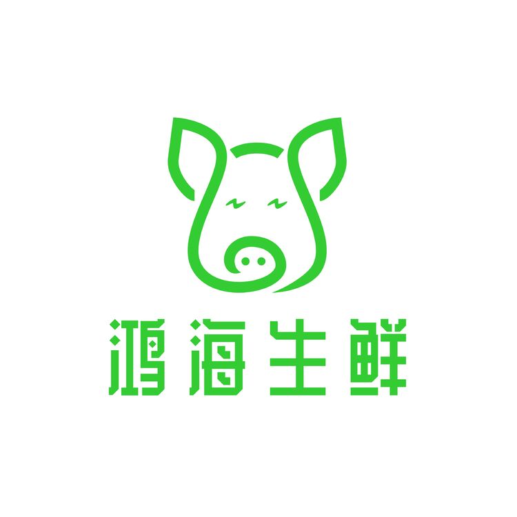 鸿海生鲜logo