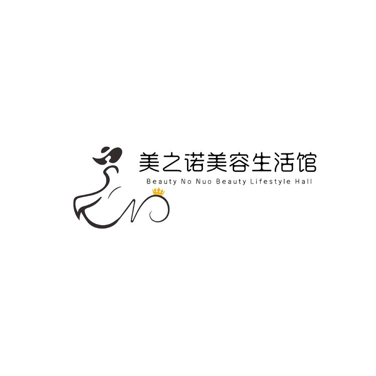 美之诺美容生活馆logo