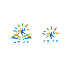 天才天艺学校logo