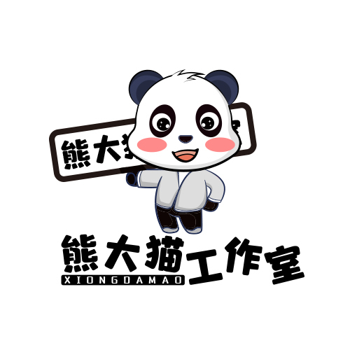 熊大猫工作室logo