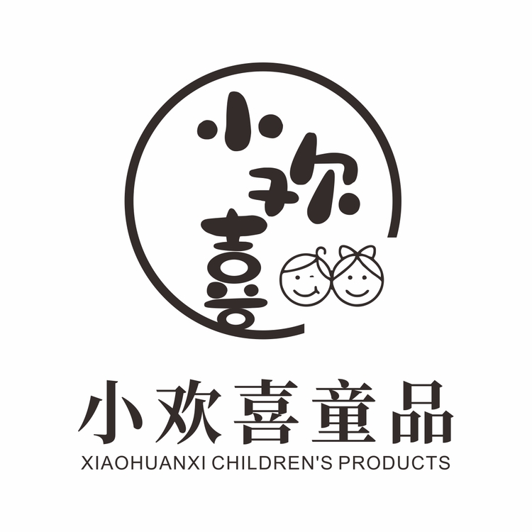 小欢喜童品logo