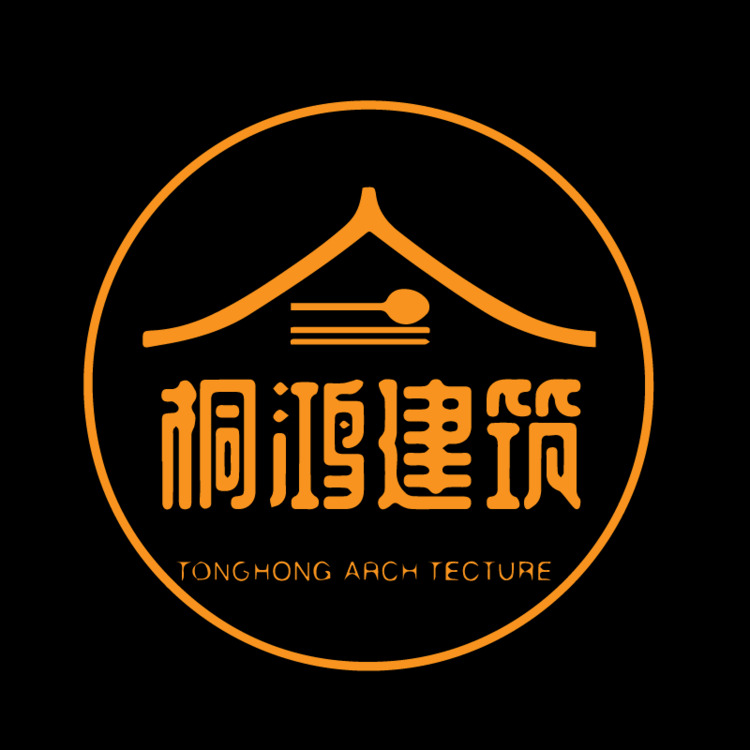 鸿建筑劳logo