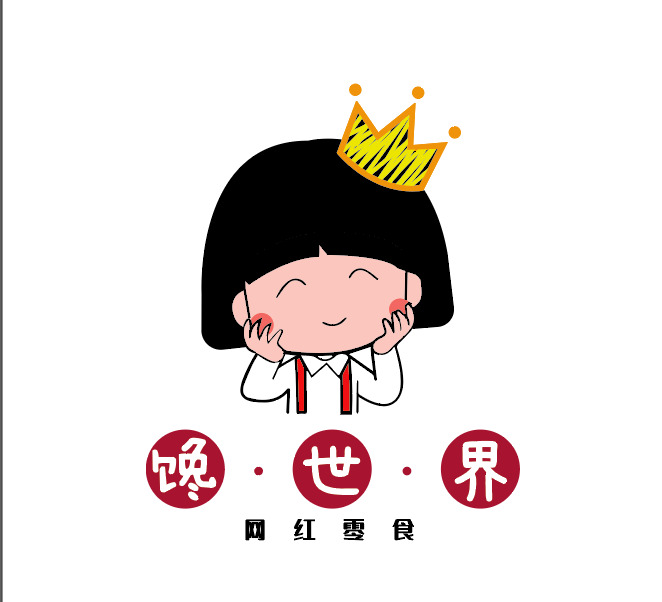 馋世界网红零食logo