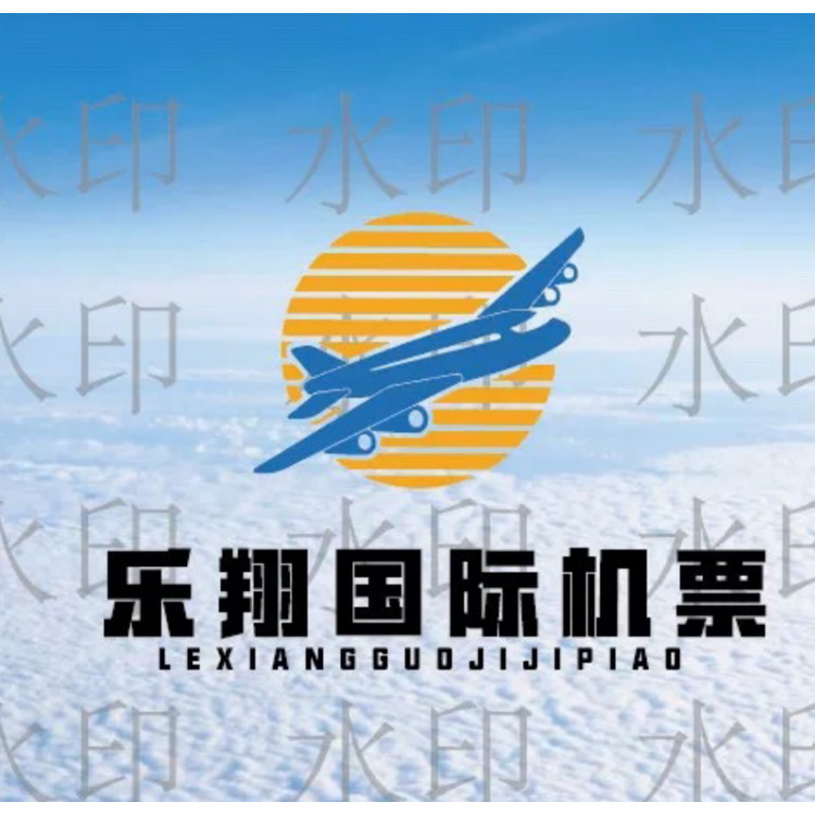 乐翔国际机票logo