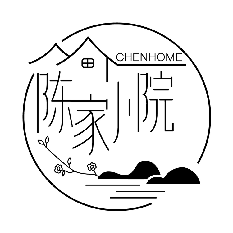 陈家小院logo