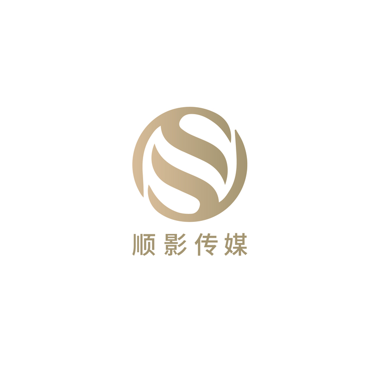 顺影传媒logo