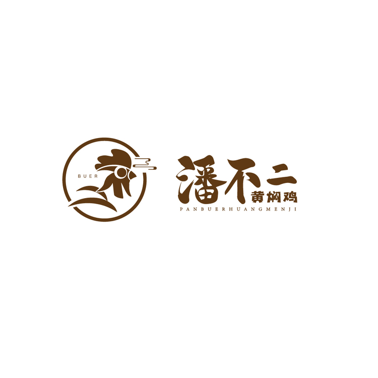 潘不二logo