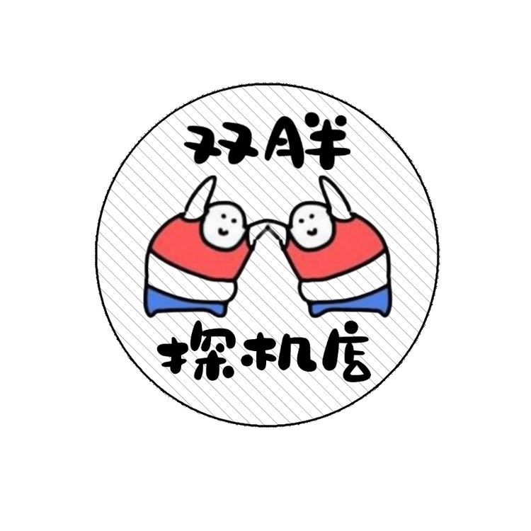 双胖探机店logo