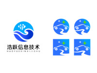 浩悦信息技术、洗车小程序logo