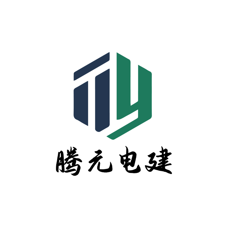 腾元电建logo