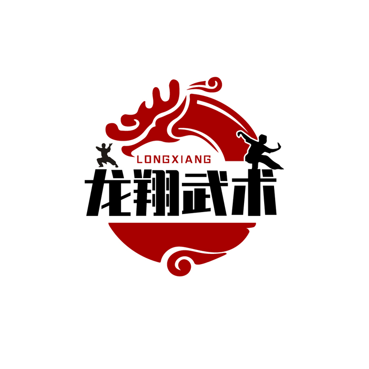 龙翔武术logo