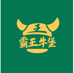 霸王牛堡LOGO