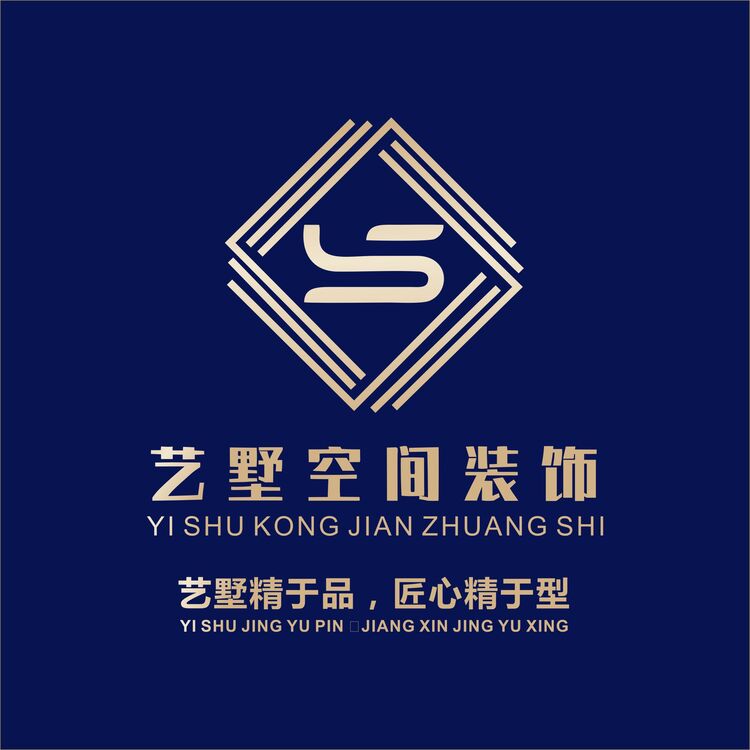 艺墅空间装饰logo