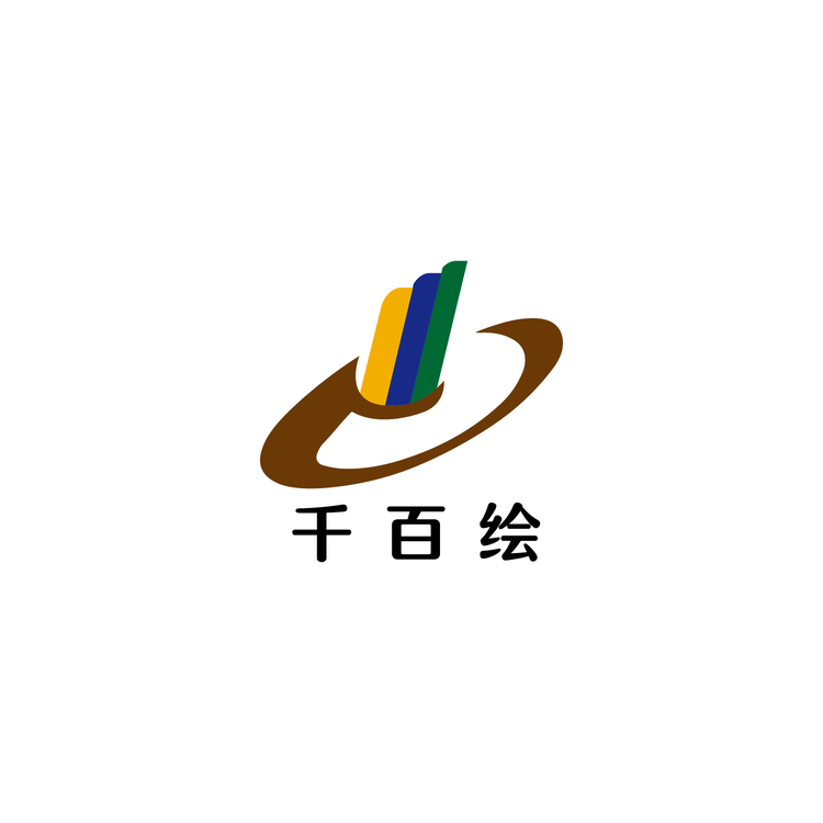 千百绘logo