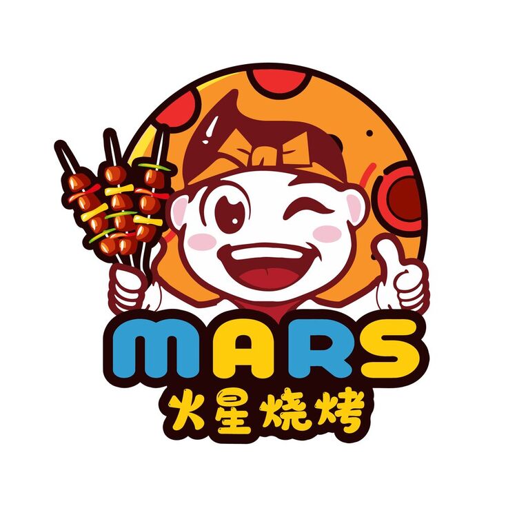 mars火星烧烤logo