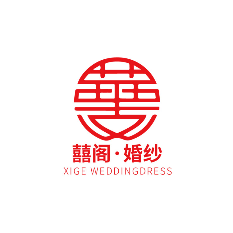 囍阁·婚纱logo