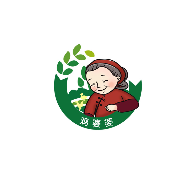 鸡婆婆logo