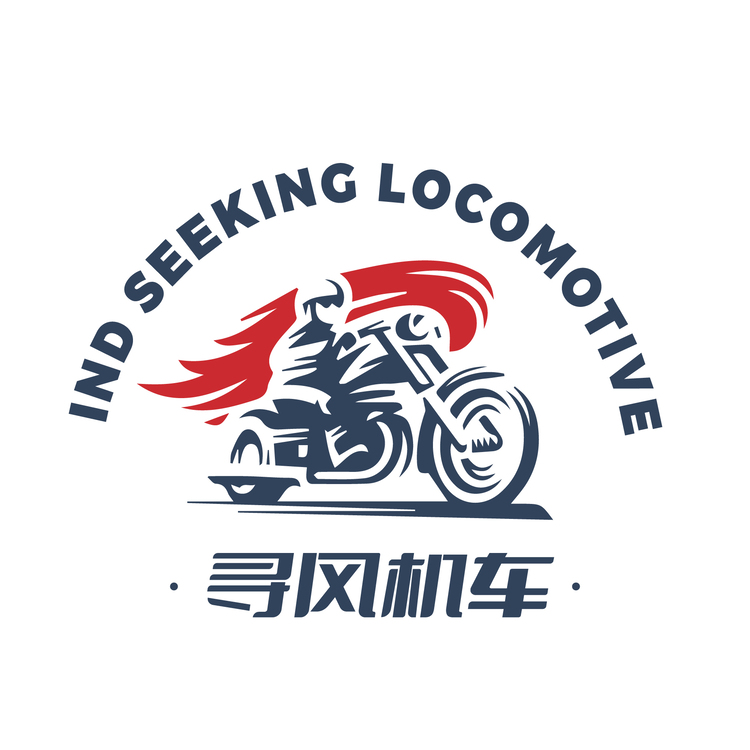 寻风机车logo