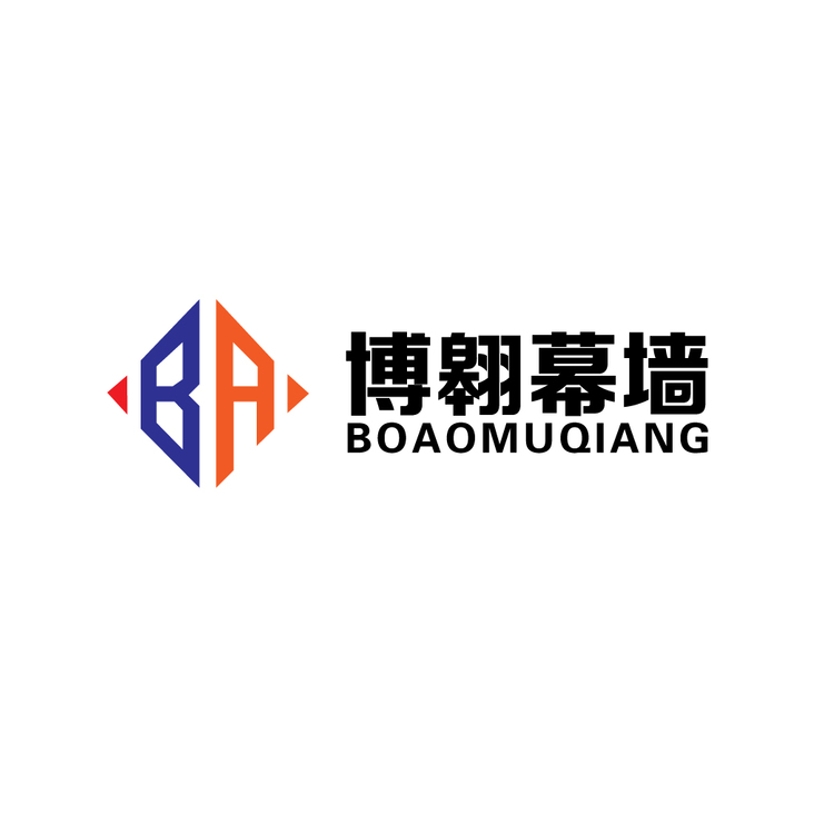 博翱幕墙logo