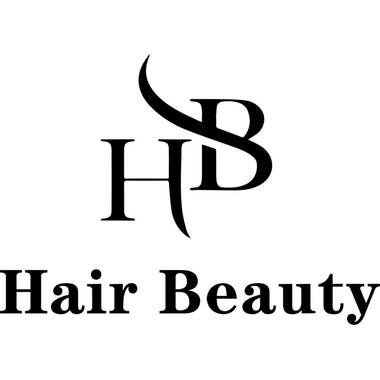 hair beautylogo设计-美发logo 字母hb 简约 商务-狂人设计