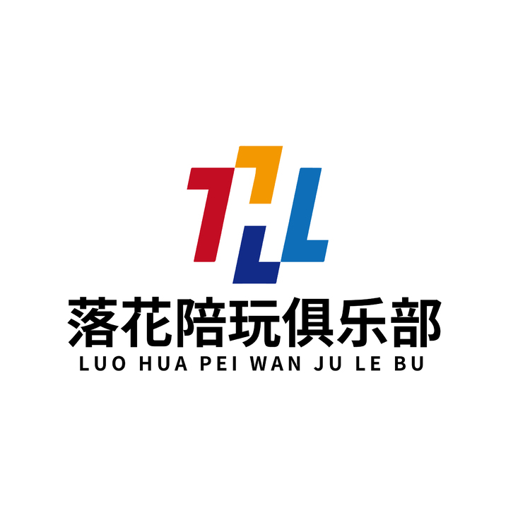 落花陪玩俱乐部logo