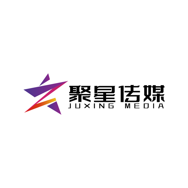 聚星传媒logo