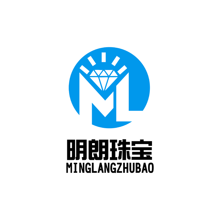 明朗珠宝logo