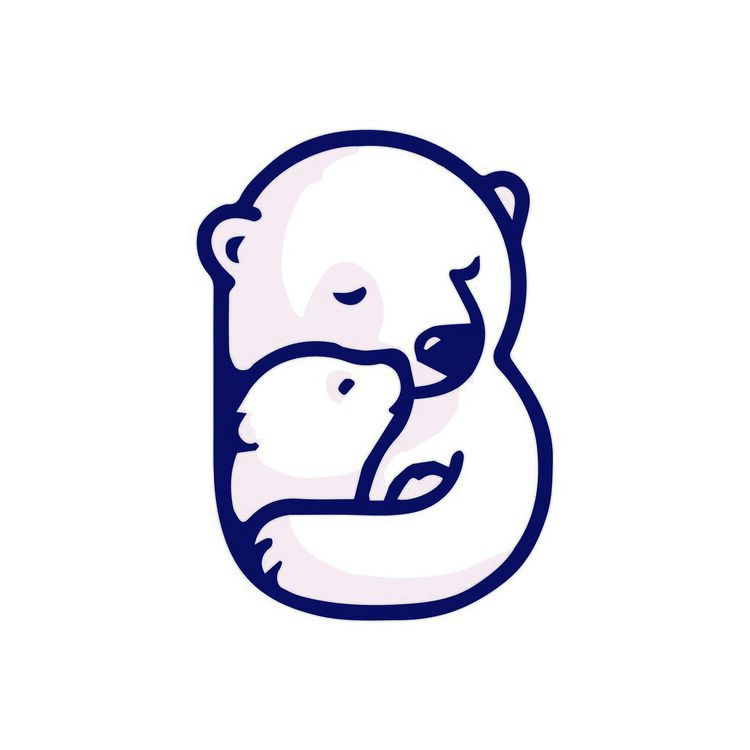 白熊logo设计