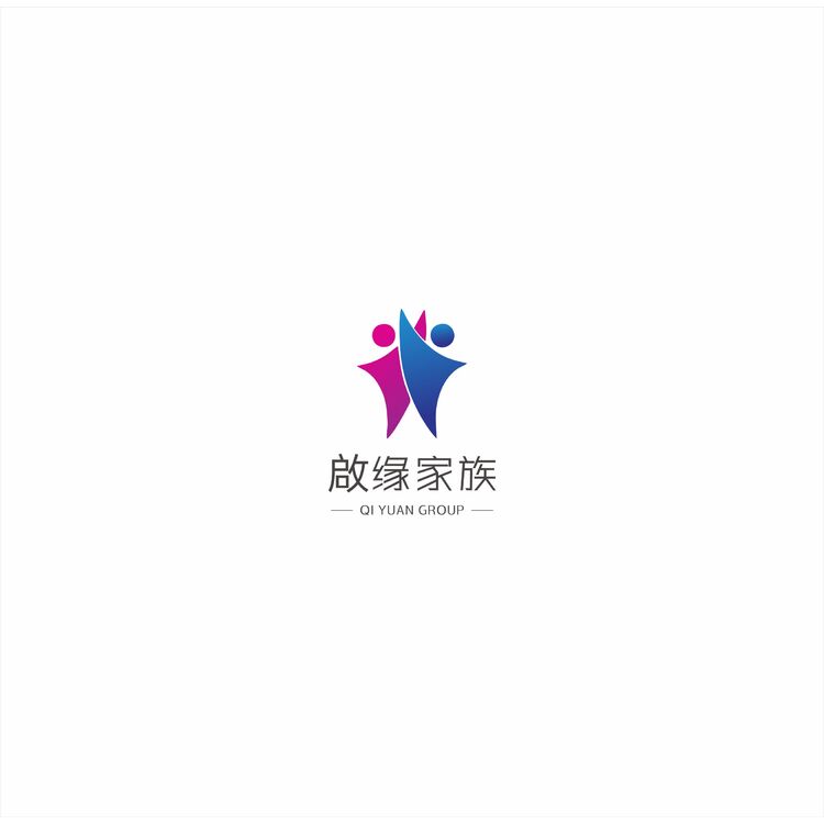 啟缘家族logo