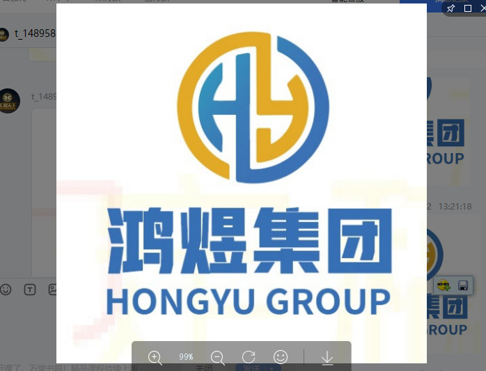 鸿煜集团logo