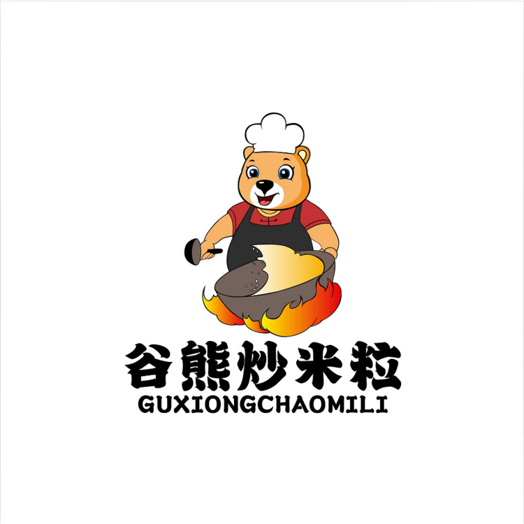 谷熊炒米粒logo