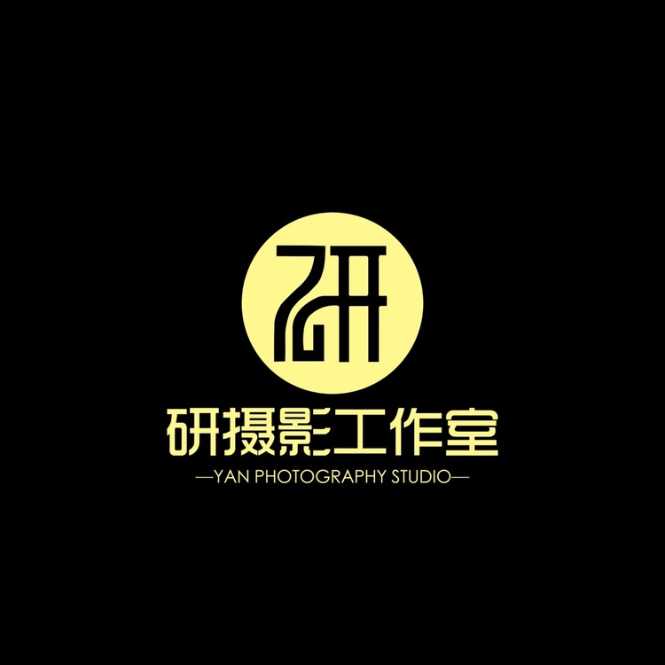 研摄影工作室logo