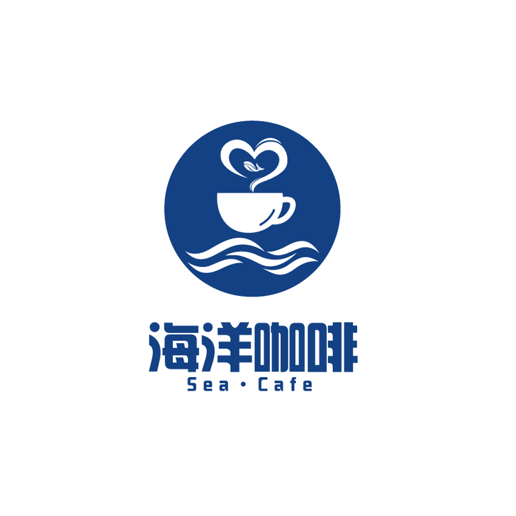 海洋咖啡logo