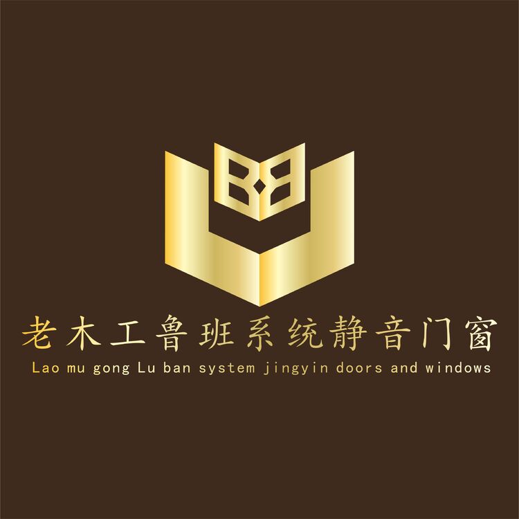 静音门窗logo