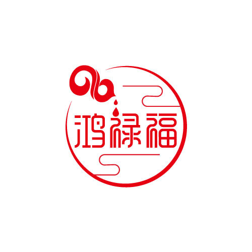 鸿禄福logo