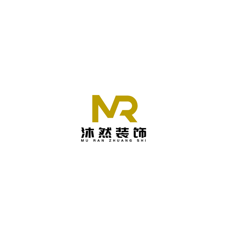 沐然装饰logo