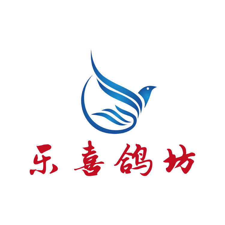 乐喜鸽坊logo