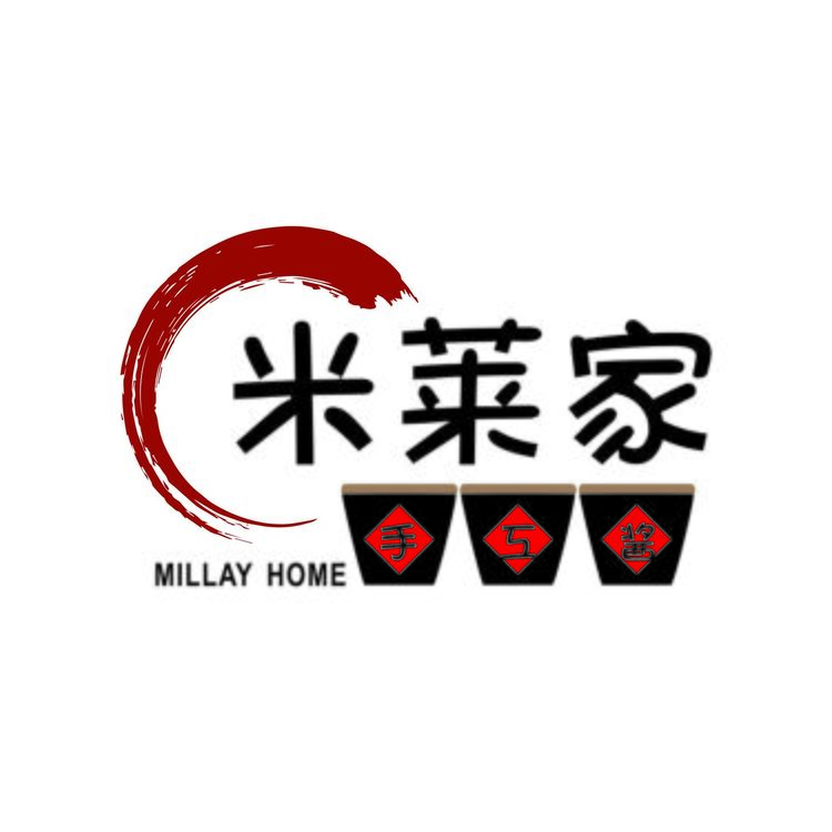 米莱家手工酱logo