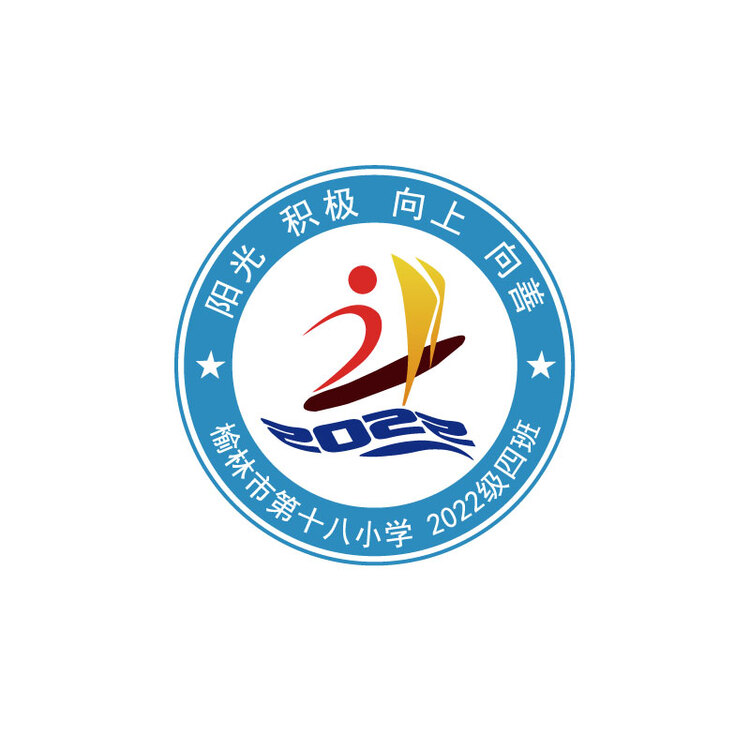 翰林市第十八小学logo